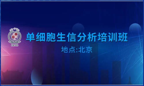 培訓班報名 | 單細胞生信分析線下培訓班火熱報名中！