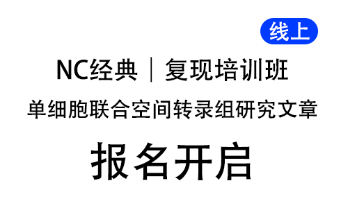 NC 經(jīng)典單細(xì)胞聯(lián)合空間轉(zhuǎn)錄組研究文章復(fù)現(xiàn)培訓(xùn)班，線上開啟！