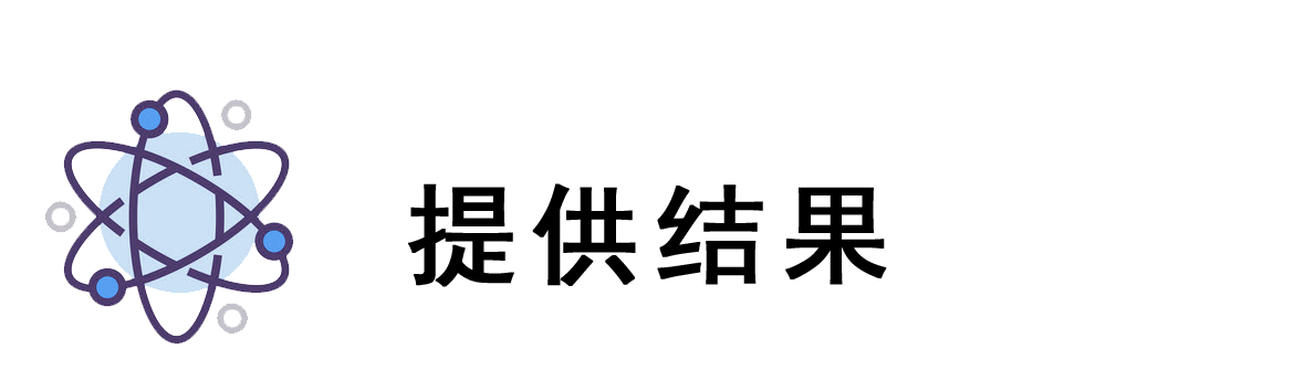 提供結果